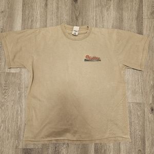 2006 VA Trailfest Cross County Trail Beige Short Sleeve T-Shirt Size XL